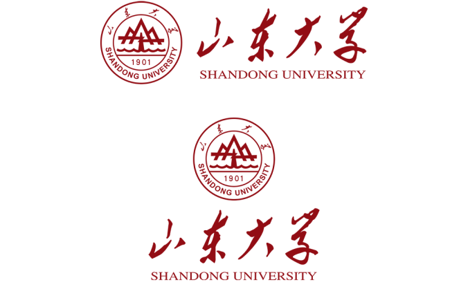 大學(xué)?；障盗?山東大學(xué)標(biāo)志矢量圖