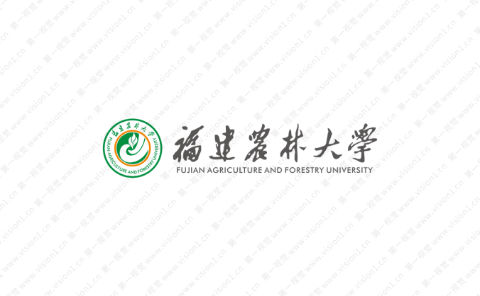 大學(xué)?；障盗?福建農(nóng)林大學(xué)標(biāo)志矢量圖